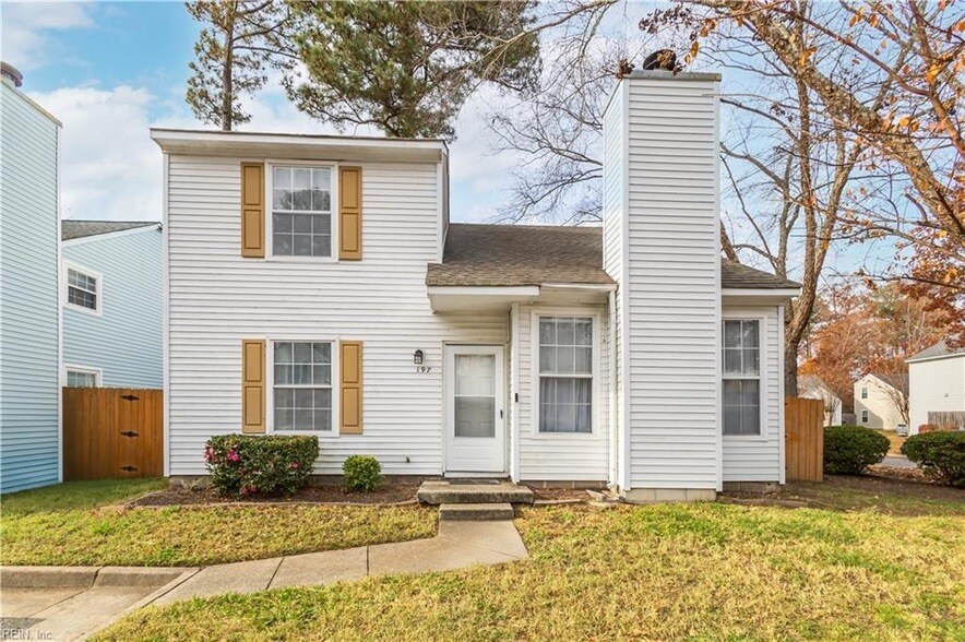 197 Gate House Rd, Unit #6 in Newport News, VA - Foto de edificio