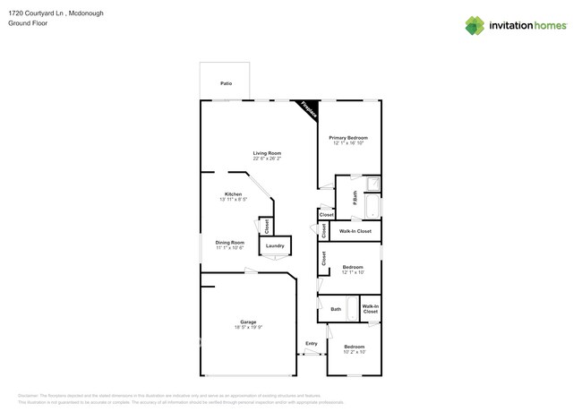 1720 Courtyard Ln in Mcdonough, GA - Foto de edificio - Building Photo
