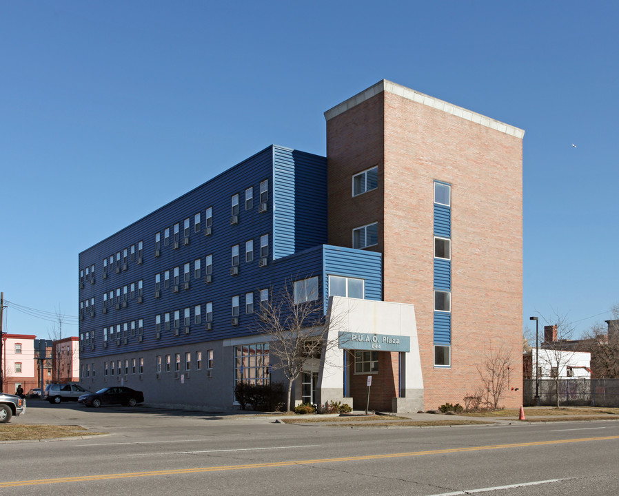 P.U.A.O. Plaza in Detroit, MI - Building Photo