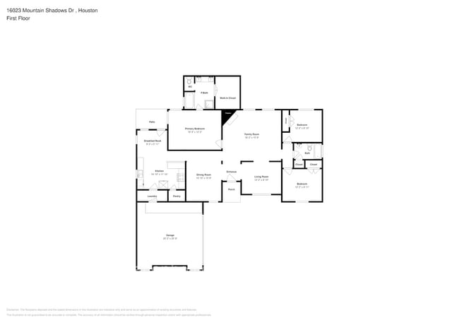 16023 Mountain Shadows Dr in Houston, TX - Building Photo - Building Photo