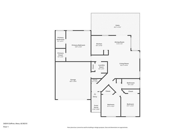 3430 N Saffron in Mesa, AZ - Foto de edificio - Building Photo