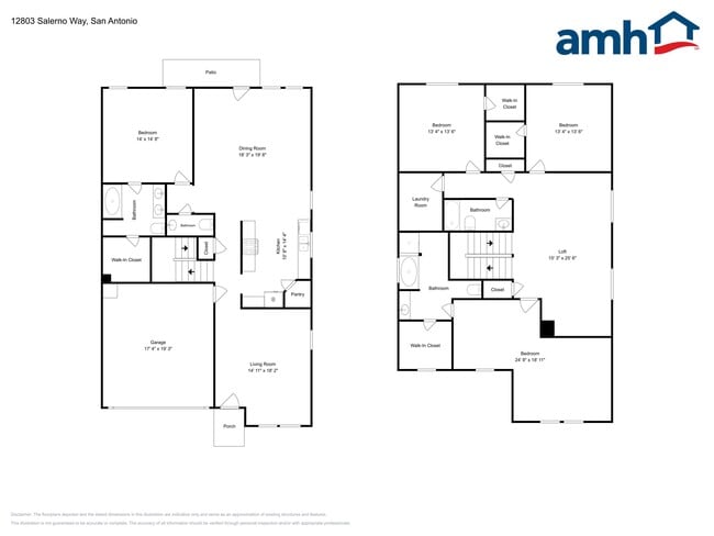 12803 Salerno Way in San Antonio, TX - Foto de edificio - Building Photo