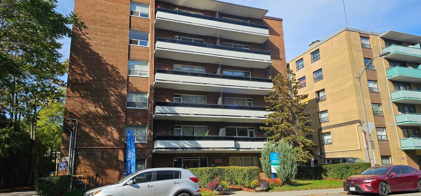 240 Cosburn Ave in Toronto, ON - Building Photo
