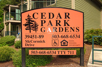 Z_Cedar Park Gardens in Sandy, OR - Foto de edificio - Building Photo