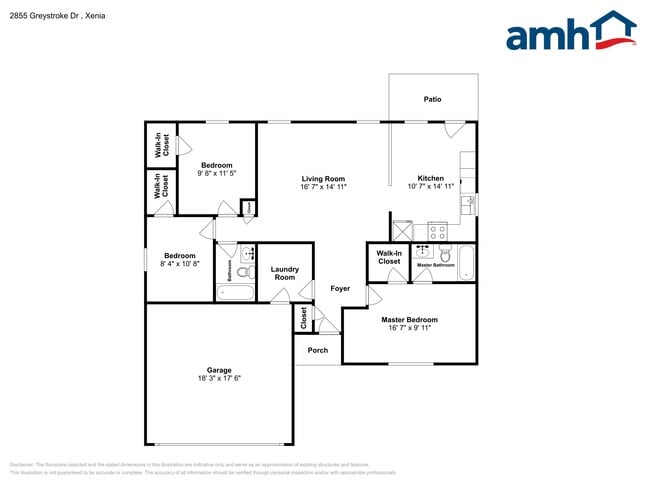 2855 Greystoke Dr in Xenia, OH - Building Photo - Building Photo