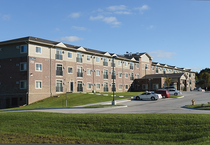 Canterbury Heights, a 55+ Community in Pleasant Hill, IA - Building Photo