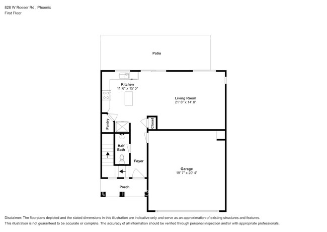 828 W Roeser Rd in Phoenix, AZ - Building Photo - Building Photo