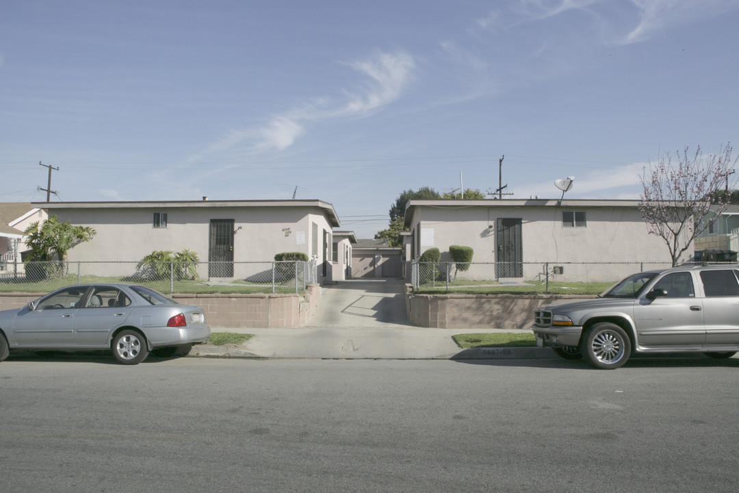 5687 Shull St in Bell Gardens, CA - Foto de edificio