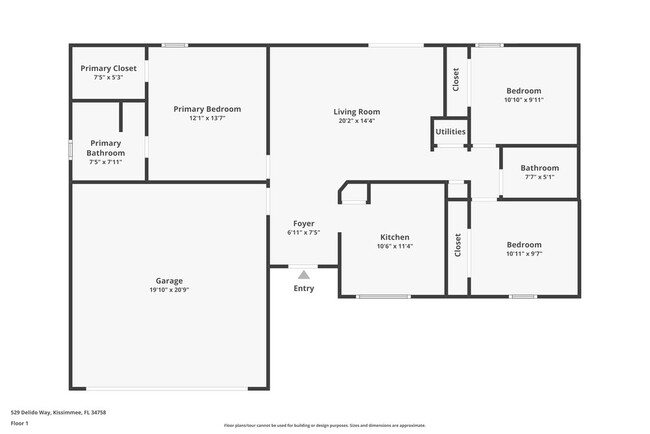 529 Delido Way in Kissimmee, FL - Building Photo - Building Photo