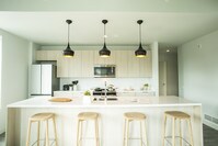 3-bedroom kitchen - Ollie at Baumhaus Apartments in Pittsburgh, Pennsylvania