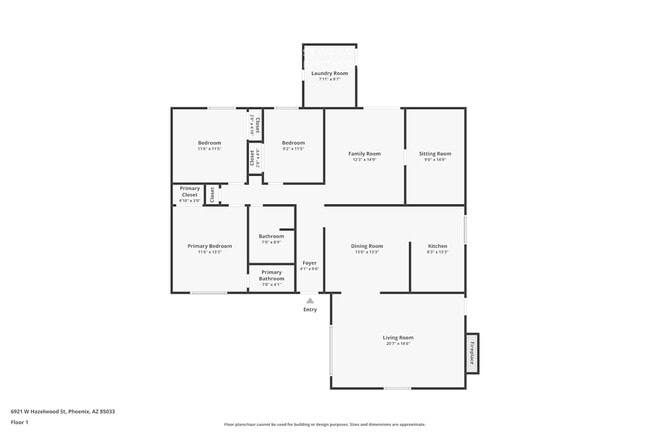 6921 W Hazelwood St in Phoenix, AZ - Foto de edificio - Building Photo