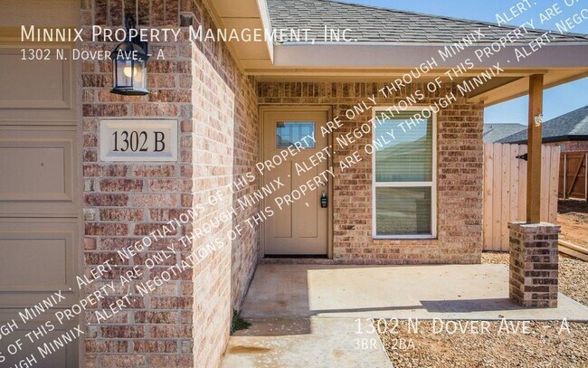 1302 N Dover Ave-Unit -A in Lubbock, TX - Building Photo - Building Photo