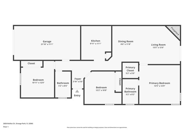 2658 Malibu Cir in Orange Park, FL - Building Photo - Building Photo