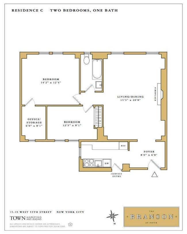 15 W 55th St-Unit -7-C in New York, NY - Building Photo - Building Photo