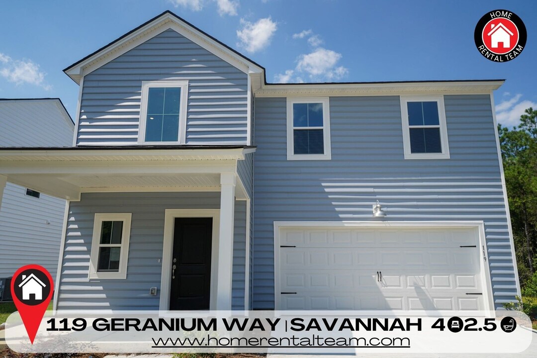 119 Geranium Way in Bloomingdale, GA - Foto de edificio