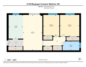 163 Macgregor Cres in Waterloo, ON - Building Photo - Floor Plan