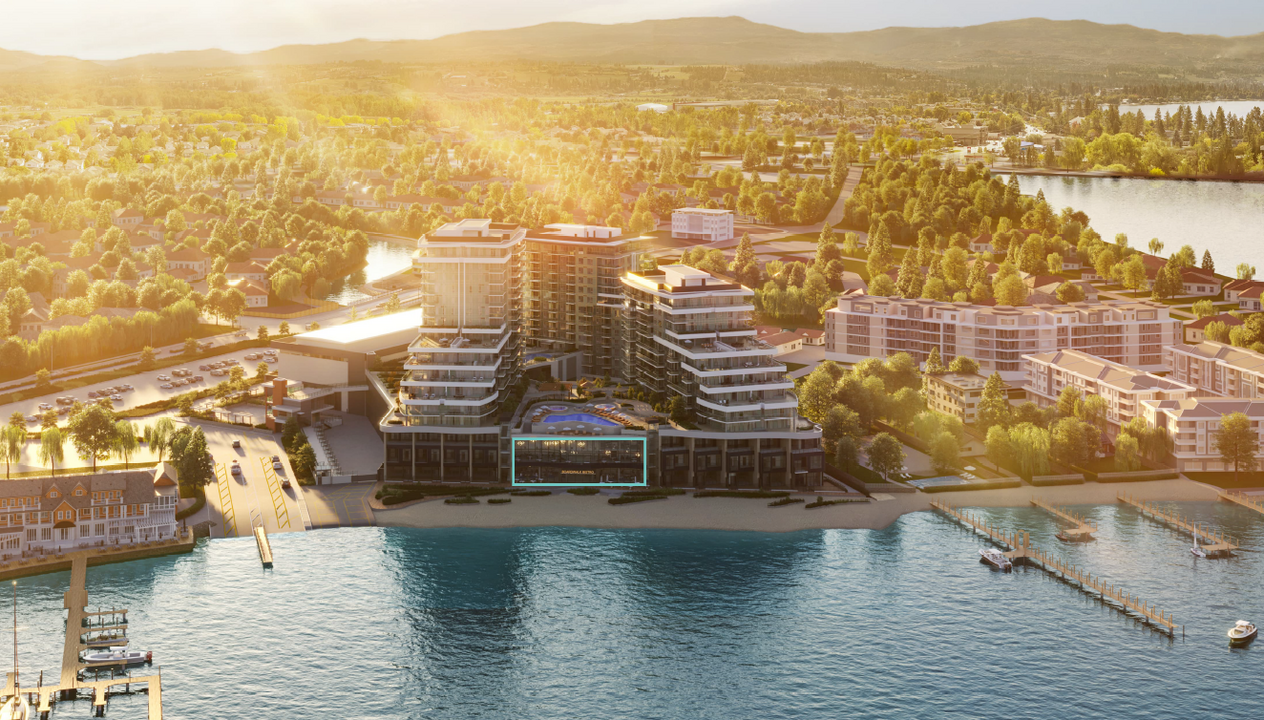 Aqua Waterfront Village in Kelowna, BC - Building Photo