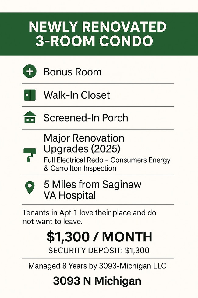 3093 N Michigan Ave, Unit Condo#3