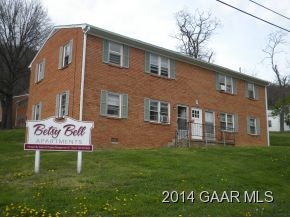 Betsy Bell Apartments in Staunton, VA - Foto de edificio