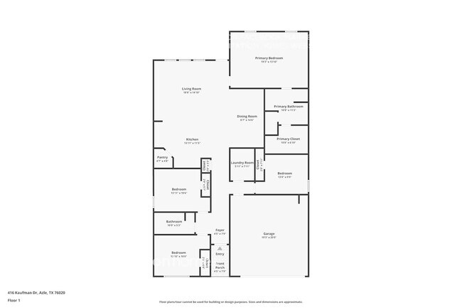 416 Kaufman Dr in Azle, TX - Building Photo - Building Photo