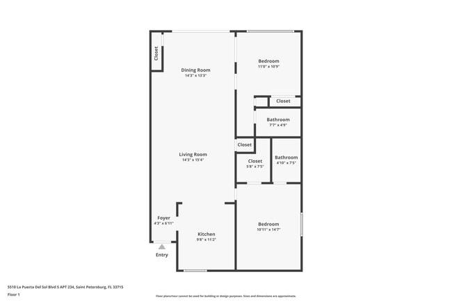 5510 La Puerta Del Sol Blvd S in St. Petersburg, FL - Building Photo - Building Photo