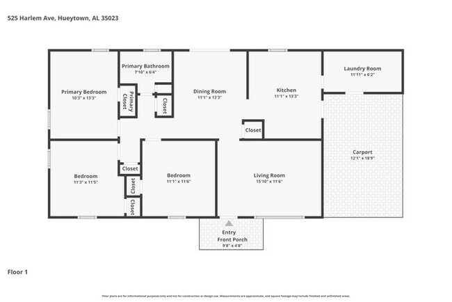 525 Harlem Ave, Unit 298 in Hueytown, AL - Foto de edificio - Building Photo