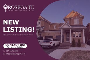12 Amaranth Crescent in Brampton, ON - Building Photo