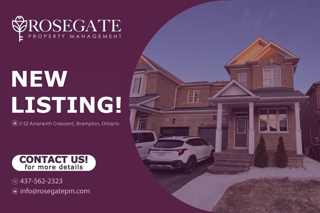 12 Amaranth Crescent in Brampton, ON - Building Photo