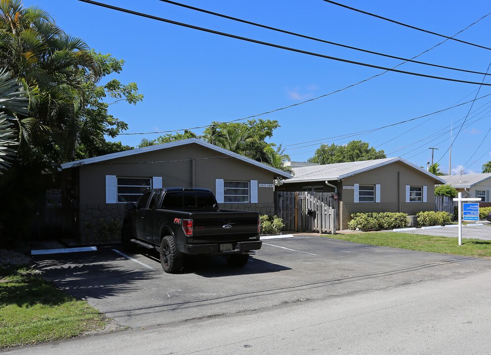 1408-1414 NE 17th Ct in Fort Lauderdale, FL - Foto de edificio