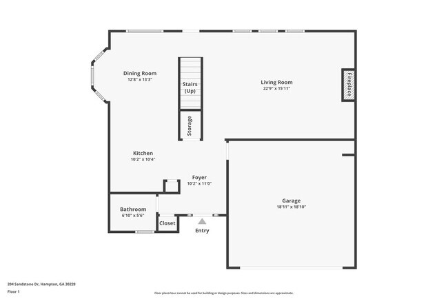 204 Sandstone Dr in Hampton, GA - Foto de edificio - Building Photo