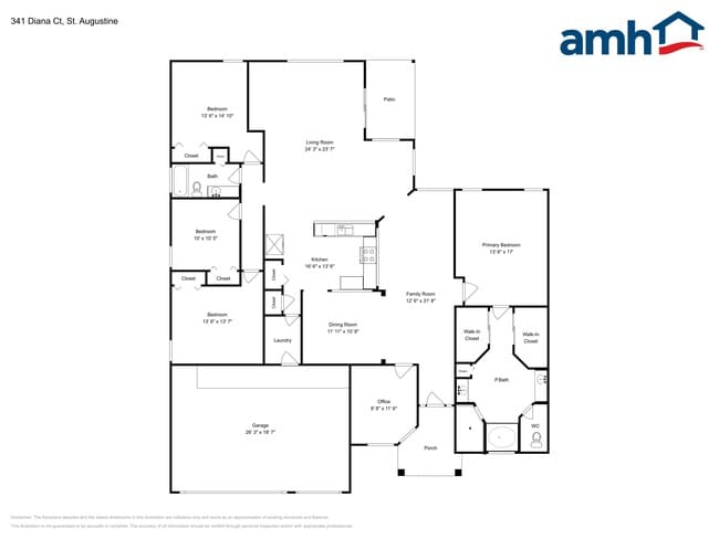 341 Diana Ct in St. Augustine, FL - Foto de edificio - Building Photo