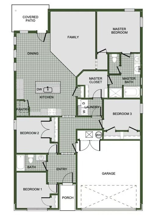 1114 SW 3rd Ave in Gentry, AR - Building Photo