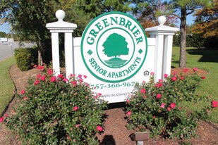 Greenbrier Seniors Apartments in Chesapeake, VA - Building Photo