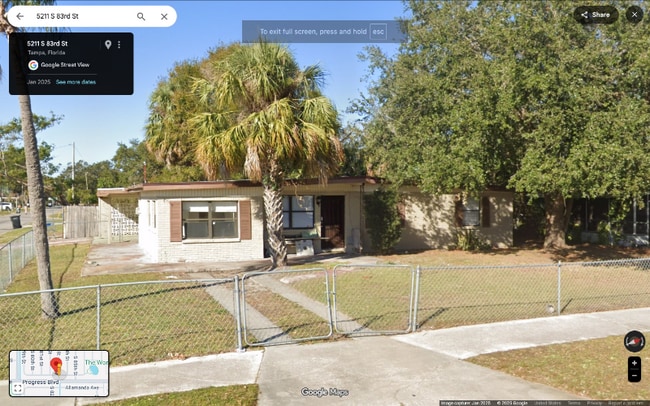 5211 S 83rd St in Tampa, FL - Foto de edificio - Building Photo