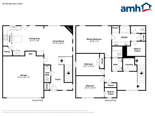 301 Boulder Run in Hiram, GA - Foto de edificio - Building Photo