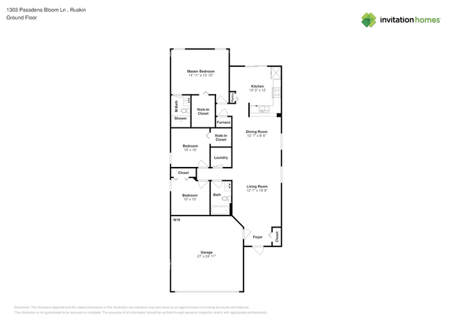 1303 Pasadena Bloom Ln in Ruskin, FL - Foto de edificio - Building Photo