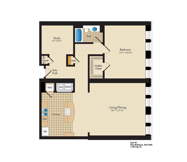 Historic Row Apartments in Washington, DC - Building Photo - Floor Plan