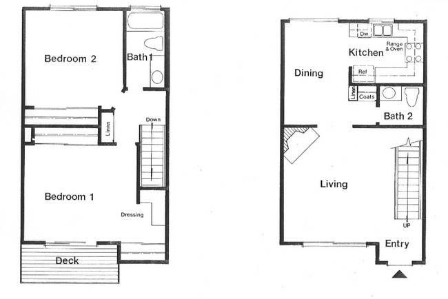 Harbor Bluffs Apartments in Huntington Beach, CA - Foto de edificio - Floor Plan