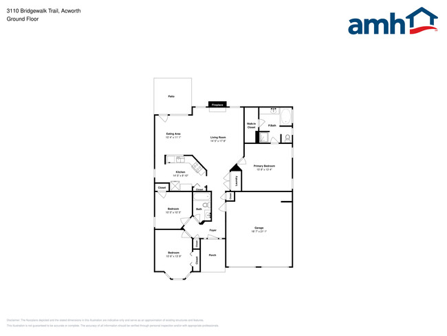 3110 Bridgewalk Trl in Acworth, GA - Building Photo - Building Photo