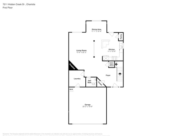 7211 Hidden Creek Dr in Charlotte, NC - Foto de edificio - Building Photo