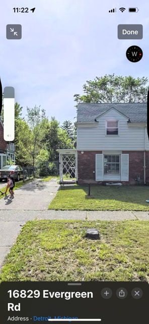 property at 16829 Evergreen Rd