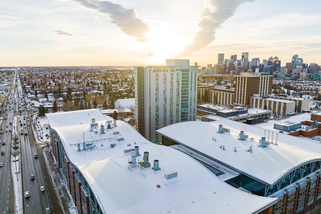 SAIT Residence & Conference Centre in Calgary, AB - Building Photo