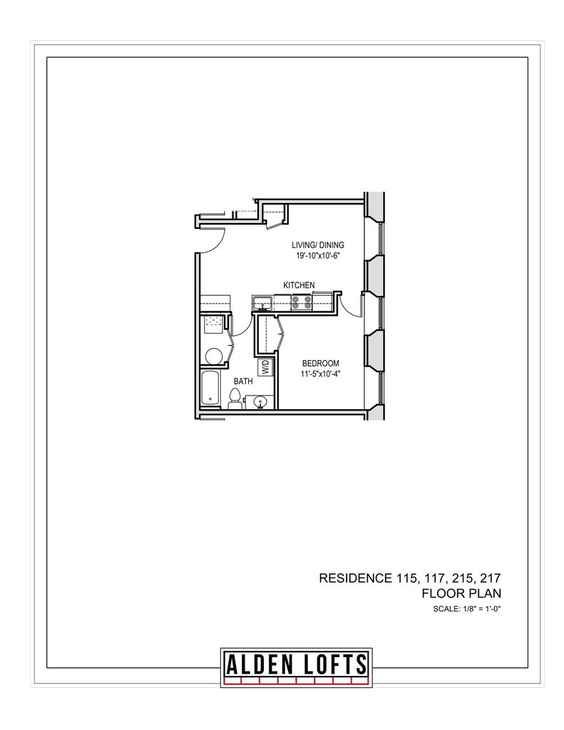 Alden Lofts Apartments in Fall River, MA