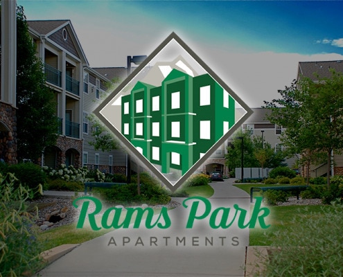 Rams Park Apartments in Fort Collins, CO - Foto de edificio