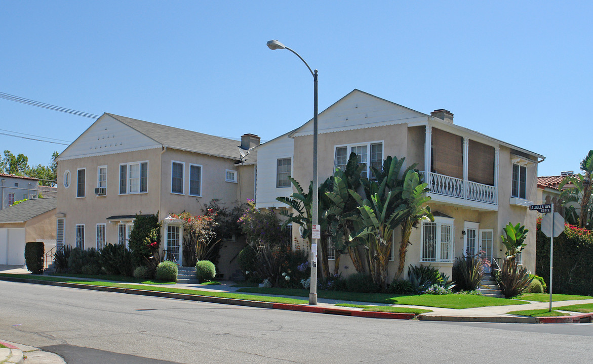 618 S La Jolla Ave in Los Angeles, CA - Building Photo