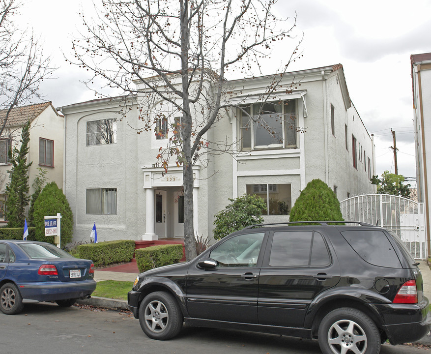 335 N. Orange Grove Avenue in Los Angeles, CA - Foto de edificio