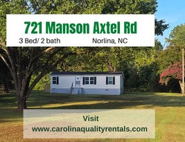 721 Manson-Axtell Rd in Norlina, NC - Building Photo
