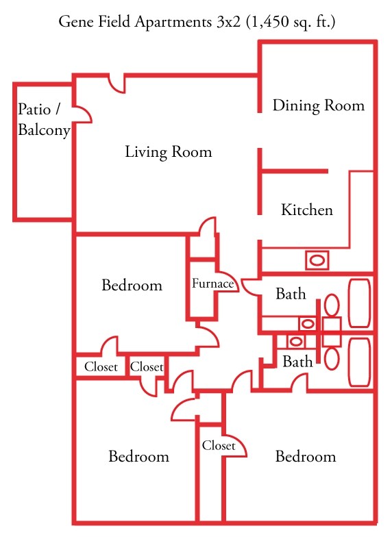 Gene Field Apartments St. Joseph, MO Apartments For Rent