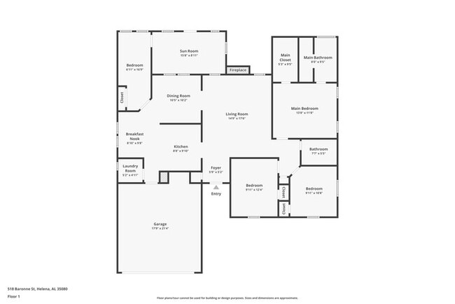 518 Baronne St in Helena, AL - Foto de edificio - Building Photo