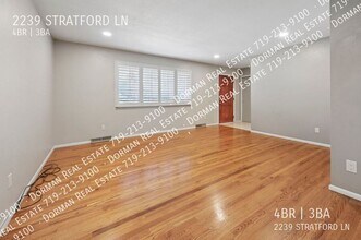 2239 Stratford Ln in Colorado Springs, CO - Building Photo - Building Photo